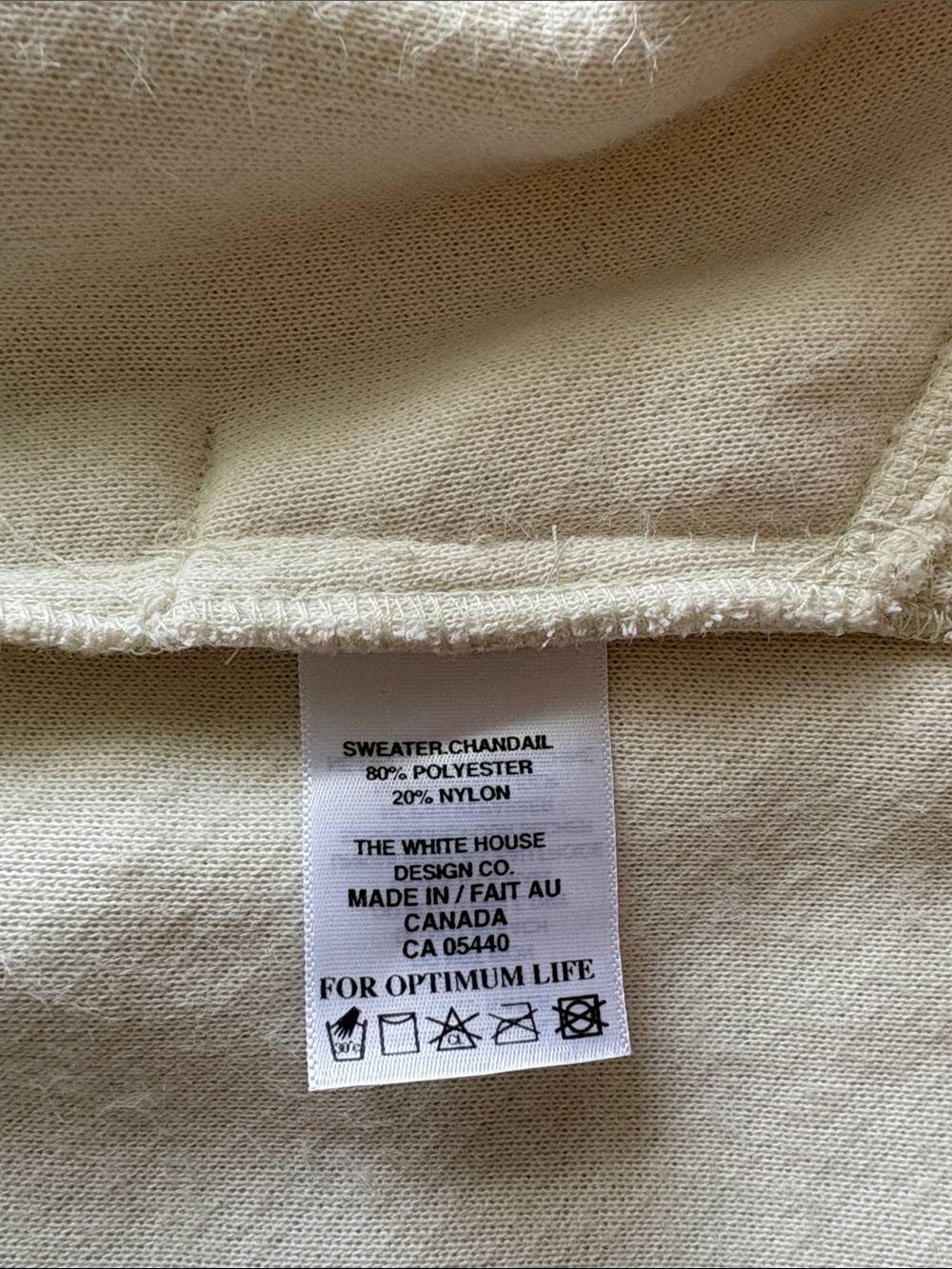 SYMPLI Cream Plush Open-Front Cardigan Jacket - Picture 8 of 11